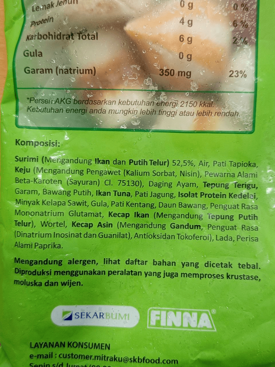MITRAKU Bakso Ikan Mix 500gr - Gambar 2
