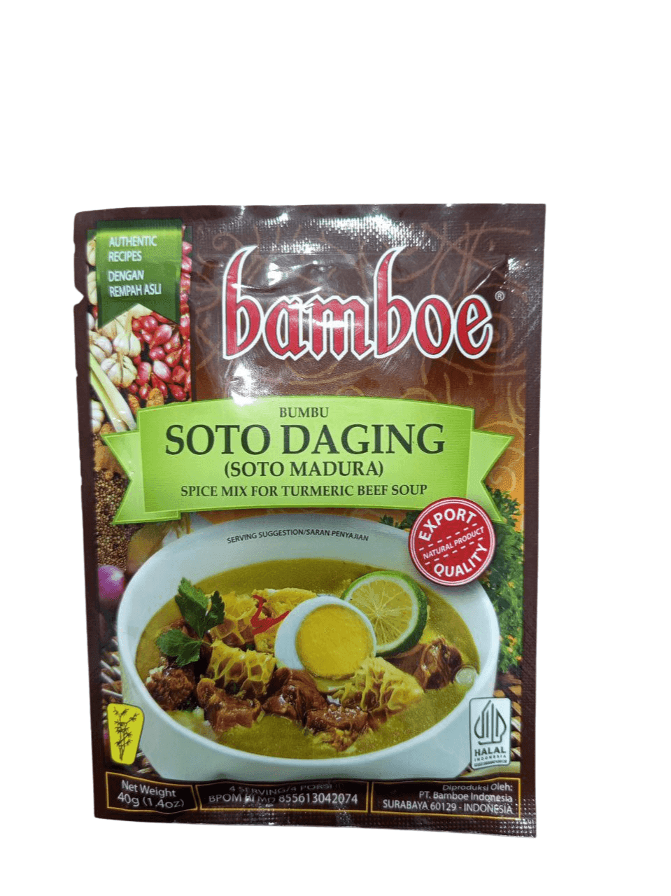 BAMBOE Soto Daging 40gr