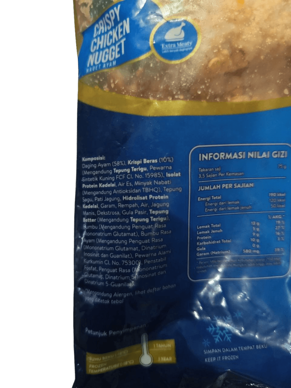 KANZLER Crispy Chicken Nugget 250gr - Gambar 3