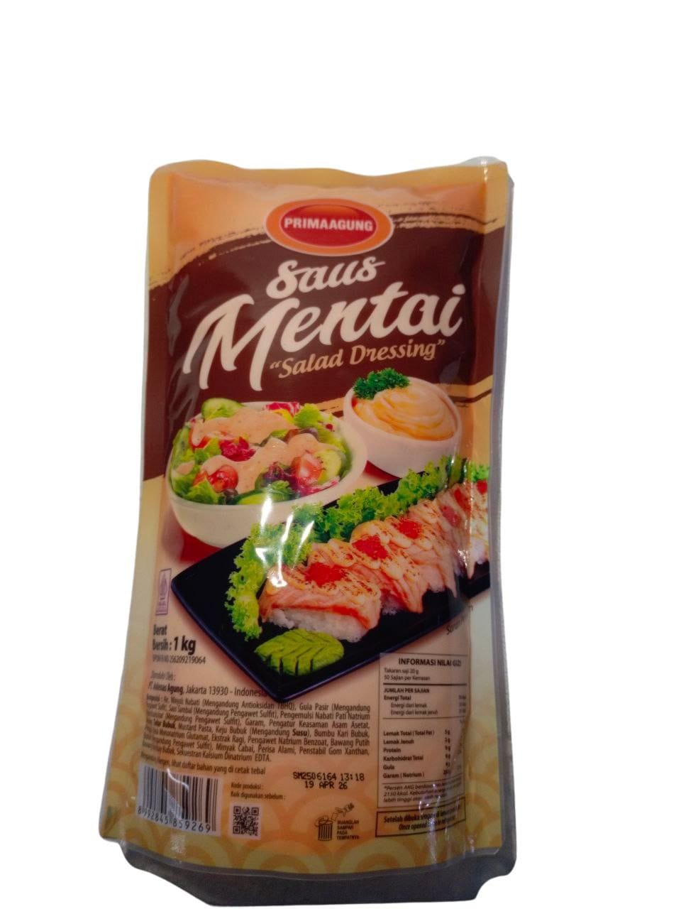 PRIMAAGUNG Saus Mentai 500gr