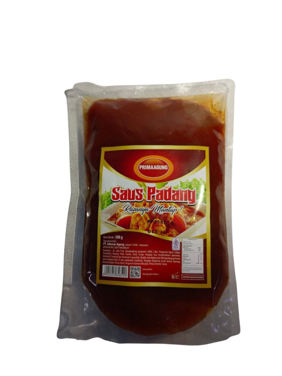 PRIMAAGUNG Saus Padang 500gr