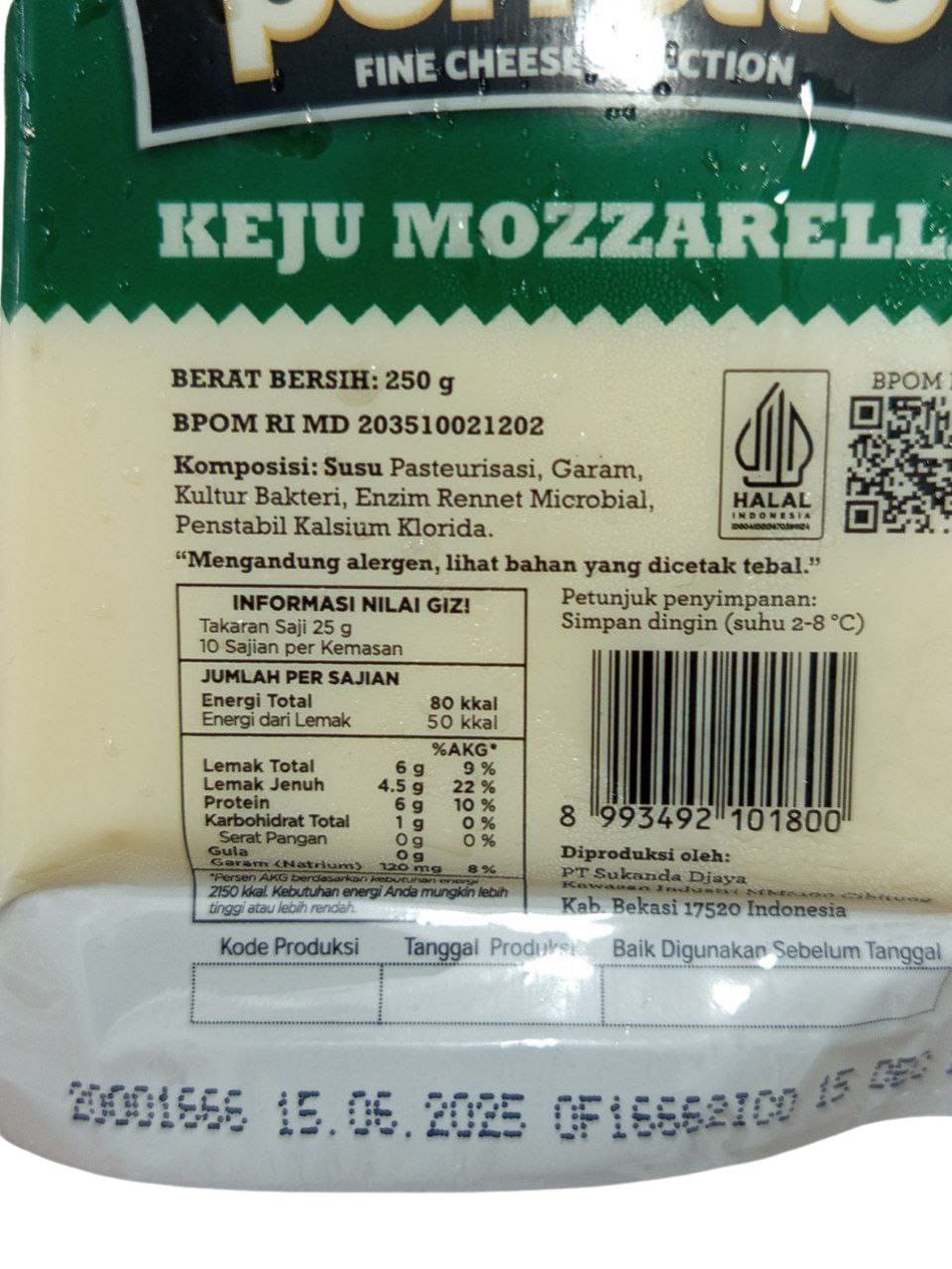 PERFETTO Keju Mozarella - Gambar 2
