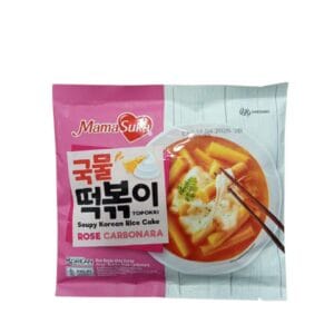 MAMASUKA Soupy Korean Rice Cake Rose Carbonara