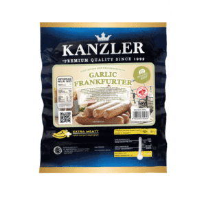 KANZLER Garlic Frankfurter 300gr