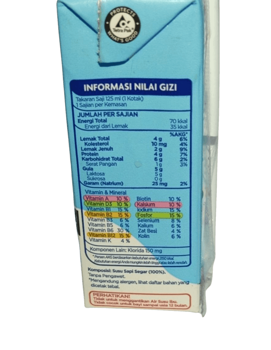 ULTRAMILK Fresh Milk 125ml - Gambar 2
