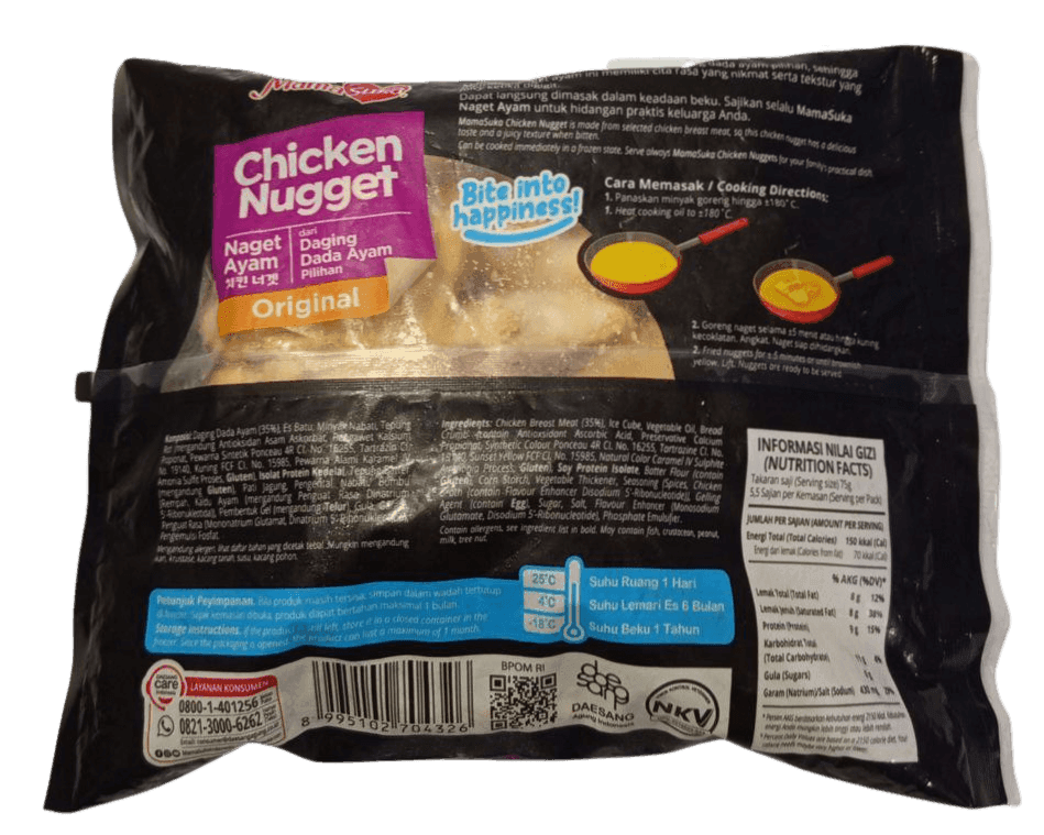 MAMASUKA Chicken Nugget 400gr - Gambar 3