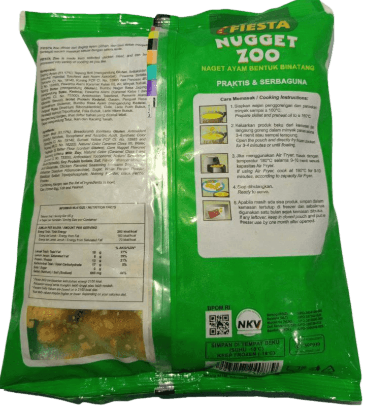 FIESTA Nugget Zoo 400gr - Gambar 3