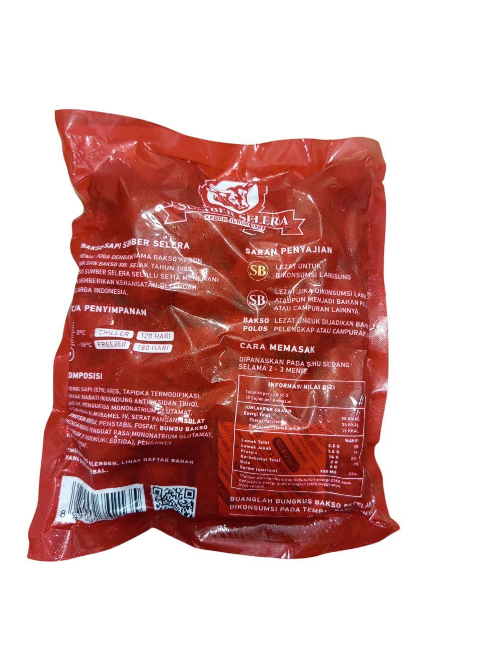 SUMBER SELERA Bakso Premium Isi 50pcs - Gambar 3