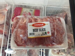 YOMAS BEEF SLICE REGULER 500GR