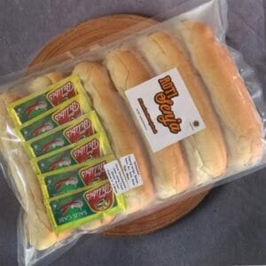 ROTI Hotdog Senja isi 6pcs