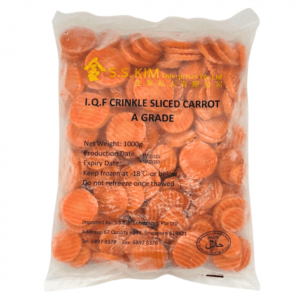 IQF Carrot Slice 500gr
